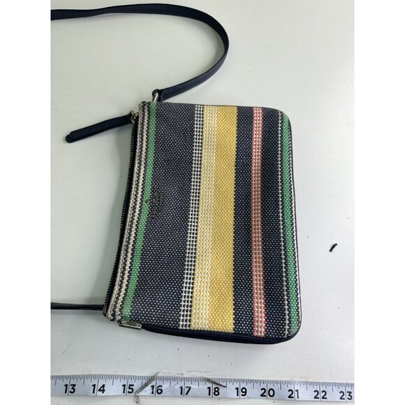 Kate Spade Manhattan Striped Woven  Small Crossbody - Picture 8 of 9